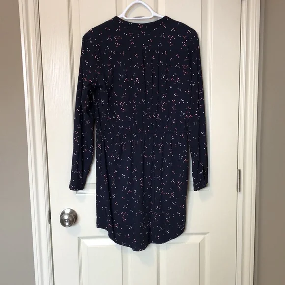 GAP Navy Blue Polka Dot Dress - Picture 3 of 3